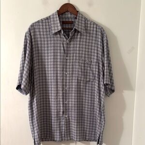 Tori Richard Honolulu Short Sleeve Button Shirt Size L